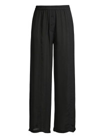 【送料無料】 キキデモントパーネス レディース ナイトウェア アンダーウェア Georgette Silk Boxer Pants black
