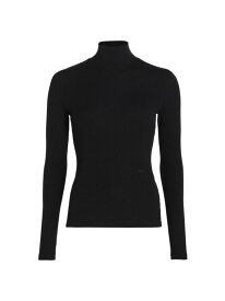 【送料無料】 フレーム レディース ニット・セーター アウター Rib Turtleneck Sweater noir