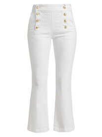 【送料無料】 デレクラムテンクロスバイ レディース デニムパンツ ジーンズ ボトムス Elle Sailor Flared Jeans white