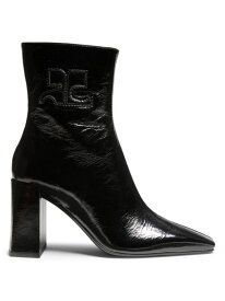 【送料無料】 クレージュ レディース ブーツ・レインブーツ シューズ Heritage Leather Ankle Boots black