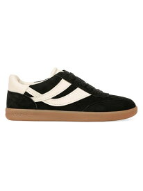 【送料無料】 ヴィンス レディース スニーカー シューズ Oasis Leather Low-Top Sneakers black