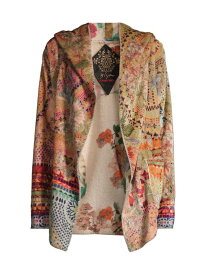 【送料無料】 ジョニーワズ レディース ジャケット・ブルゾン アウター Mosaic Floral Reversible Sherpa Jacket multi