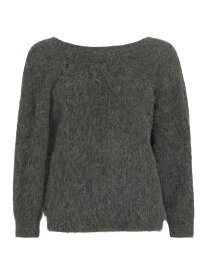 【送料無料】 バッシュ レディース ニット・セーター アウター Fill Alpaca-Blend Twist Sweater carbone