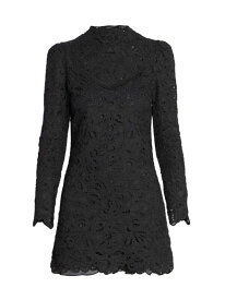 【送料無料】 イザベル マラン レディース ワンピース トップス Daphne Embroidered Minidress black