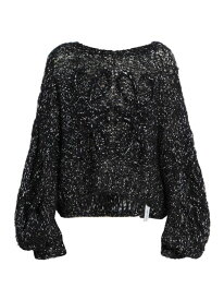 【送料無料】 ロエベ レディース ニット・セーター アウター Anagram Metallic Mohair-Blend Sweater black