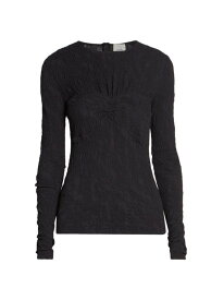 【送料無料】 イザベル マラン レディース シャツ トップス Floride Textured Cotton-Blend Top black