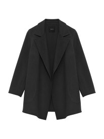 【送料無料】 セオリー レディース ジャケット・ブルゾン アウター Clairene Wool-Cashmere Coat black