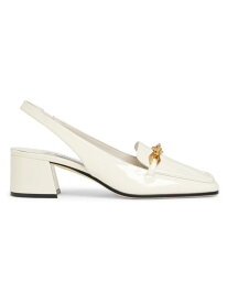 【送料無料】 ジミーチュー レディース オックスフォード シューズ Diamond Tilda 45MM Patent Leather Slingback Loafers latte