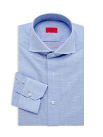 【送料無料】 イザイア メンズ シャツ トップス Mix Button-Up Dress Shirt blue