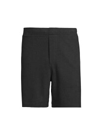 【送料無料】 ヴィンス メンズ ハーフパンツ・ショーツ ボトムス Boucle Stretch-Cotton Shorts soft black