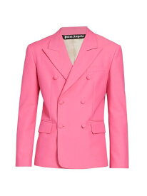【送料無料】 パーム・エンジェルス メンズ ジャケット・ブルゾン アウター Sonny Double-Breasted Blazer pink pink