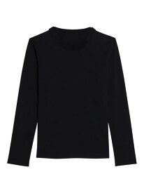 【送料無料】 ヘルムート ラング メンズ Tシャツ トップス Cotton Long-Sleeve T-Shirt black