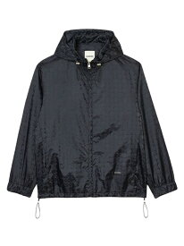 【送料無料】 サンドロ メンズ ジャケット・ブルゾン アウター Square Cross Nylon Jacket black