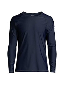 【送料無料】 ヴィルブレクイン メンズ Tシャツ トップス Regular Rashguard T-Shirt navy