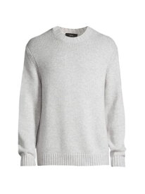 【送料無料】 ヴィンス メンズ ニット・セーター アウター Wool-Cashmere Relaxed-Fit Sweater light heather grey