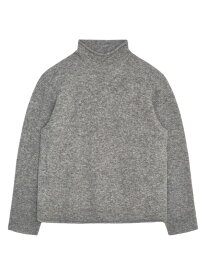 【送料無料】 ヴィンス メンズ ニット・セーター アウター Airspun Alpaca Rollneck Sweater medium heather grey