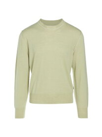 【送料無料】 マルタンマルジェラ メンズ ニット・セーター アウター Wool Crewneck Sweater pale green