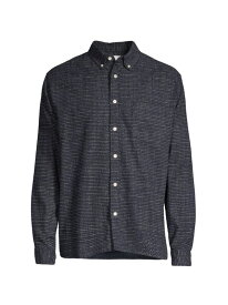 【送料無料】 コリドー メンズ シャツ トップス Japanese Dot Button-Down Shirt blue