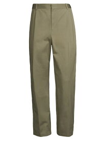 【送料無料】 ロエベ メンズ カジュアルパンツ ボトムス Pleated Trousers sage