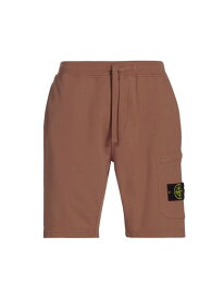 【送料無料】 ストーンアイランド メンズ ハーフパンツ・ショーツ ボトムス Cotton Fleece Shorts rust