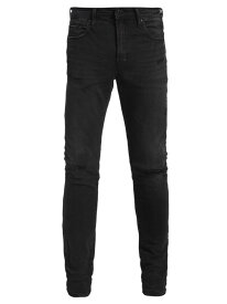 【送料無料】 ピーアールピーエス メンズ デニムパンツ ジーンズ ボトムス Cayenne Distressed Stretch Super Skinny Jeans black