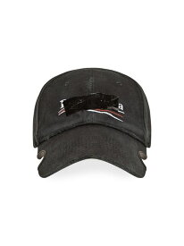 【送料無料】 バレンシアガ メンズ 帽子 アクセサリー Gaffer Cap black