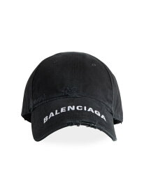 【送料無料】 バレンシアガ メンズ 帽子 ベースボールキャップ アクセサリー Baseball Cap black