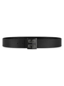 【送料無料】 ジバンシー メンズ ベルト アクセサリー 4G Reversible Belt In Micro 4G Leather black