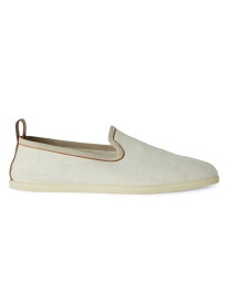 【送料無料】 ロロピアーナ メンズ スリッポン・ローファー シューズ Venice Walk Linen Loafers rough