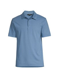 【送料無料】 ヴィンス メンズ ポロシャツ トップス Garment-Dyed Polo Shirt washed lake view