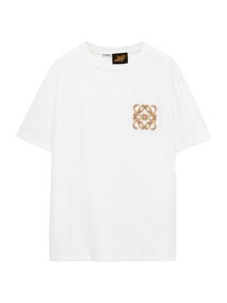 【送料無料】 ロエベ メンズ Tシャツ トップス LOEWE x Paula's Ibiza Cotton Relaxed-Fit T-Shirt white
