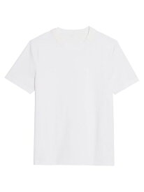 【送料無料】 ヘルムート ラング メンズ Tシャツ トップス Strap Cotton T-Shirt white
