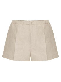 【送料無料】 ヴァレンティノ レディース ハーフパンツ・ショーツ ボトムス Linen Canvas Bermuda Shorts beige gravel