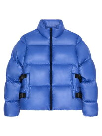 【送料無料】 ジバンシー メンズ ジャケット・ブルゾン アウター Puffer Jacket with Buckles royal blue