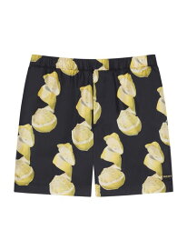 【送料無料】 ジバンシー メンズ ハーフパンツ・ショーツ 水着 Long Printed Swim Shorts black yellow