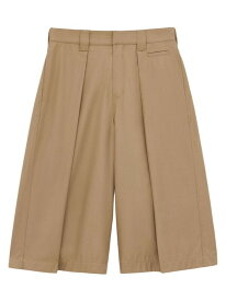 【送料無料】 ロエベ メンズ ハーフパンツ・ショーツ ボトムス LOEWE x Paula's Ibiza Pleated Cotton Shorts taos taupe