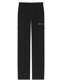 【送料無料】 ジバンシー メンズ カジュアルパンツ ボトムス Tailored Pants in Wool black