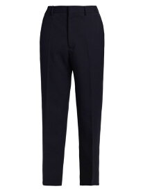 【送料無料】 ジル・サンダー メンズ カジュアルパンツ ボトムス Wool Crease-Front Trousers black