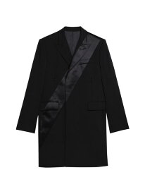 【送料無料】 ヘルムート ラング メンズ ジャケット・ブルゾン アウター Wool Tuxedo Car Coat black