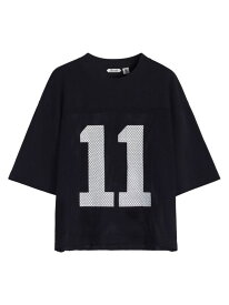 【送料無料】 ランバン メンズ Tシャツ トップス Lanvin Lab x Future Baseball Jersey Shirt black