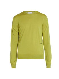 【送料無料】 ランバン メンズ ニット・セーター アウター Merino Crewneck Sweater absinthe green