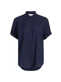 【送料無料】 キセレナ レディース シャツ トップス Channing Cotton Shirt navy