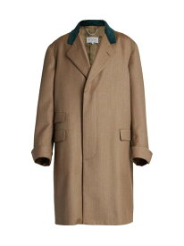 【送料無料】 マルタンマルジェラ メンズ ジャケット・ブルゾン アウター Wool Overcoat bronze