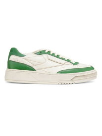 【送料無料】 リーボック メンズ スニーカー シューズ Club C Leather Sneakers vintage green