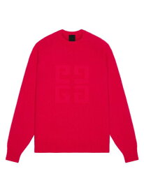 【送料無料】 ジバンシー レディース ニット・セーター アウター 4G Sweater in Curly Cashmere and Silk cyclamen