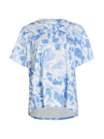 【送料無料】 ステラマッカートニー レディース Tシャツ トップス Embellished Sunglasses-Print T-Shirt multi