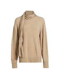 【送料無料】 ステラマッカートニー レディース ニット・セーター アウター Cashmere-Wool Scarf Sweater beige