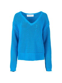 【送料無料】 エキプモン レディース ニット・セーター アウター Tate V-Neck Sweater brilliant blue