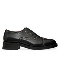 【送料無料】 ヴァレンティノ レディース オックスフォード シューズ Gentleglam Oxford Lace-Up Shoes in Calfskin black