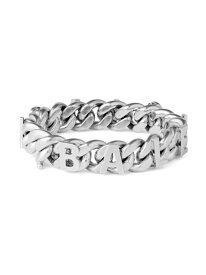 【送料無料】 バレンシアガ レディース ブレスレット・バングル・アンクレット アクセサリー Chain Logo Bracelet silver
